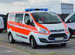 =Ford Transit des DRK, gesehen beim Fuldaer Autotag 2018 im August