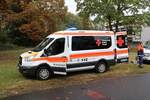 DRK OV Rodenbach Ford Transit KTW am 20.10.19 bei einer Alarmübung 