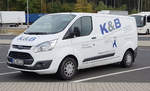 =Ford Transit von K&B rastet an der A7, 09-2019