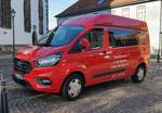 =Ford Transit vom Caritasverband Fulda / Geisa steht im September 2020 in Hünfeld