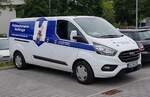 =Ford Transit von HÜBSCHMANN-Aufzüge steht im Juli 2021 in Kassel