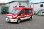 Feuerwehr Oberursel Oberstedten Ford Transit MTW (Florian Oberursel 4/19) am 09.04.22 bei einen Fototermin