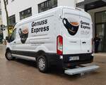 =Ford Transit unterwegs in Fulda als GenussExpress des Kaffeerösters DALLMAYR, 04-2022