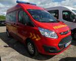 =Ford Transit der Feuerwehr ERKRATH parkt in Fulda anl.