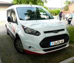 =Ford Transit Connect des DRK Fulda, gesehen beim  Roten Sommer  2018 in Fulda.