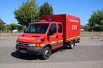 Feuerwehr Limeshain IVECO Daily GW-L 20/40 (Florian Limeshain 01/64-01) am 19.08.18 beim Tag der Offenen Tür 