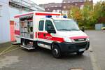 DRK OV Idstein IVECO Daily GW-SAN am 25.09.22 beim Tag der offenen Tür