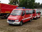 Feuerwehr Glashütten im Taunus Mercedes Benz Sprinter MTW (Florian Glashütten 3/19) am 17.09.16 beim Katastrophenschutztag des Main Taunus Kreis in Hochheim am Main 