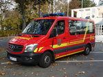 Feuerwehr Babenhausen Mercedes Benz Sprinter MTW (Florian Babenhausen 1-19) am 29.10.16 an der Stadthalle