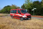 Feuerwehr Frankfurt am Main Mercedes Benz Sprinter MTF (Florian Frankfurt 32/19-1) am 18.08.18 bei einer Waldbrandübung wo ich offiziell Fotos machen durfte  