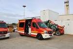 Feuerwehr Hattersheim Mercedes Benz Sprinter ELW (Florian Hattersheim 1-11) bei einer Jugendfeuerwehr Übung des Main Taunus Kreis am 22.09.18 in Okriftel 