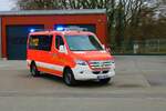 Feuerwehr Mörfelden Walldorf Mercedes Benz Sprinter MTW (Florian Mörfelden Walldorf 2-19) am 04.03.23 bei einem Fototermin