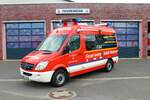 Feuerwehr Maintal Dörnigheim Mercedes Benz Sprinter ELW (Florian Maintal 1-11-1) am 08.07.23 bei einen Fototermin.