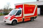 Feuerwehr Neu-Isenburg Mercedes Benz Sprinter GW-L (Florian Isenburg 1/64-1) am 23.03.24 bei einen Fototermin.