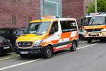 BF Frankfurt am Main Mercedes Benz Sprinter ELW C-Dienst am 02.06.24 beim Tag der offenen Tür auf der Wache 4