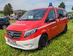 =MB Vito als MTF aus dem HOCHSAUERLANDKREIS, gesehen im Mai 2024 auf dem Besucherparkplatz der RettMobil in Fulda