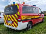 =MB Vito Tourer als MTW der Feuerwehr NEUSTADT a. d. AISCH steht im Mai 2024 auf dem Besucherparkplatz der RettMobil in Fulda