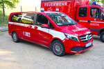 Feuerwehr Frankfurt am Main Mercedes Benz Vito PKW am 24.08.24 beim Leistungsvergleich Höhenrettung in Frankfurt am Main