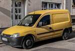 Diesen Opel Combo C in Flaming Yellow habe ich in Juni, 2023 fotografiert.