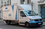 =VW Crafter der Wäscherei WULFF unterwegs in Lüneburg, 06-2024