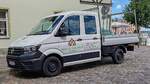 =VW Crafter II von Holz- & Trockenbau MÜLLER, gesehen in Stralsund im Juni 2024