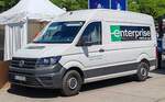 =VW Crafter II der Autovermietung ENTERPRISE, eingesetzt zum Hamburger Hafengeburtstag im Mai 2024