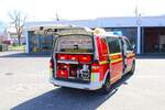 Feuerwehr Neu-Isenburg VW T5 Kdow (ex ELW) (Florian Isenburg 1/10-2) am 23.03.24 bei einen Fototermin.