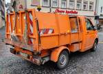 =VW T5 als Müllwagen der Stadt Schwäbisch Gmünd im Dezember 2023