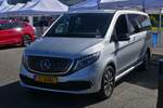 Mercedes Benz EQV 300 stand zur Probefahrt beim e-Drive Day in Colmar Berg bereit.