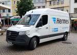 =E-Sprinter von HERMES unterwegs in Fulda im Juli 2021