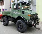 Unimog 1200, 6-Zyl.Turbodiesel, 5675ccm, 125PS, Allrad, Bauzeit 1976-88, Oldtimertreffen Waldkirch am 5.Mai 2024