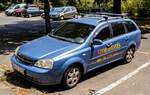 Chevrolet Lacetti Wagon als Handwerkerauto in ziemlich schönen und sauberen Zustand. Foto: Juli, 2024.