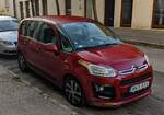 Roter Citroen C3 Picasson. Foto: 08.2024. 