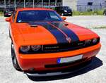 Dodge Challenger, US-amerikanisches Coupe, mit 3,5-6,4 Liter Ottomotoren, Baujahre 2008-23, Juli 2024