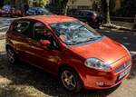 Fiat Grande Punto in Orange. Foto: August, 2024.