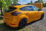 =Ford Fiesta ST, gesehen beim Automobiltreffen  TIEF AM TEICH  auf dem Hünfelder Festplatz im August 2024