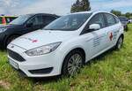 =Ford Focus des DRK KV DELITZSCH, gesehen im Mai 2024 auf dem Besucherparkplatz der RettMobil in Fulda