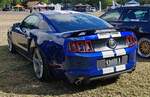 =Ford Mustang GT steht beim Automobiltreffen  TIEF AM TEICH  auf dem Hünfelder Festplatz im August 2024