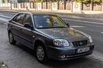 Hyundai Accent Mk2 Facelift, gesehen in Oktober, 2024.