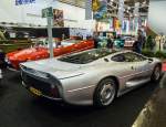 Jaguar XJ220, Rckansicht. Foto: Essen Motor Show 2012 (Dezember).