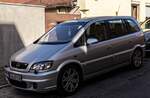 Optische getunter Opel Zafira Mk1.