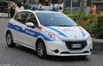 Polizia Municipale - Comune di Napoli | Nr. 4 | EX-536EK | Peugeot 208 | 10.09.2015 in Neapel