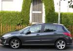 Peugeot 308. Aufgenommen: Juli 2010.