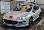 Peugeot 407 SW, gesehen in November, 2024.