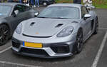 Porsche 718 Cayman GT4 RS, war auch in Mersch zusehen.