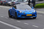 Renault Alpine A110R, gesehen am Bahnhof in Mersch.