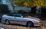 Saab 9-3 Convertible, fotografiert in Zürich am 09.11.2018.