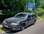 Saab 9-5 Wagon. Foto: Juni, 2021.