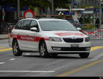 Polizei Genf mit einem Skoda Octavia unterwegs in Genf am 2024.11.03