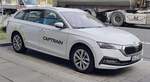 =Skoda Octavia von CAPTRAIN, einen Logistiker im Schienengüterverkehr, steht im September 2024 in Hamburg